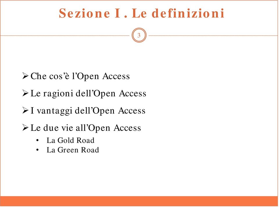 Le ragioni dell Open Access I vantaggi