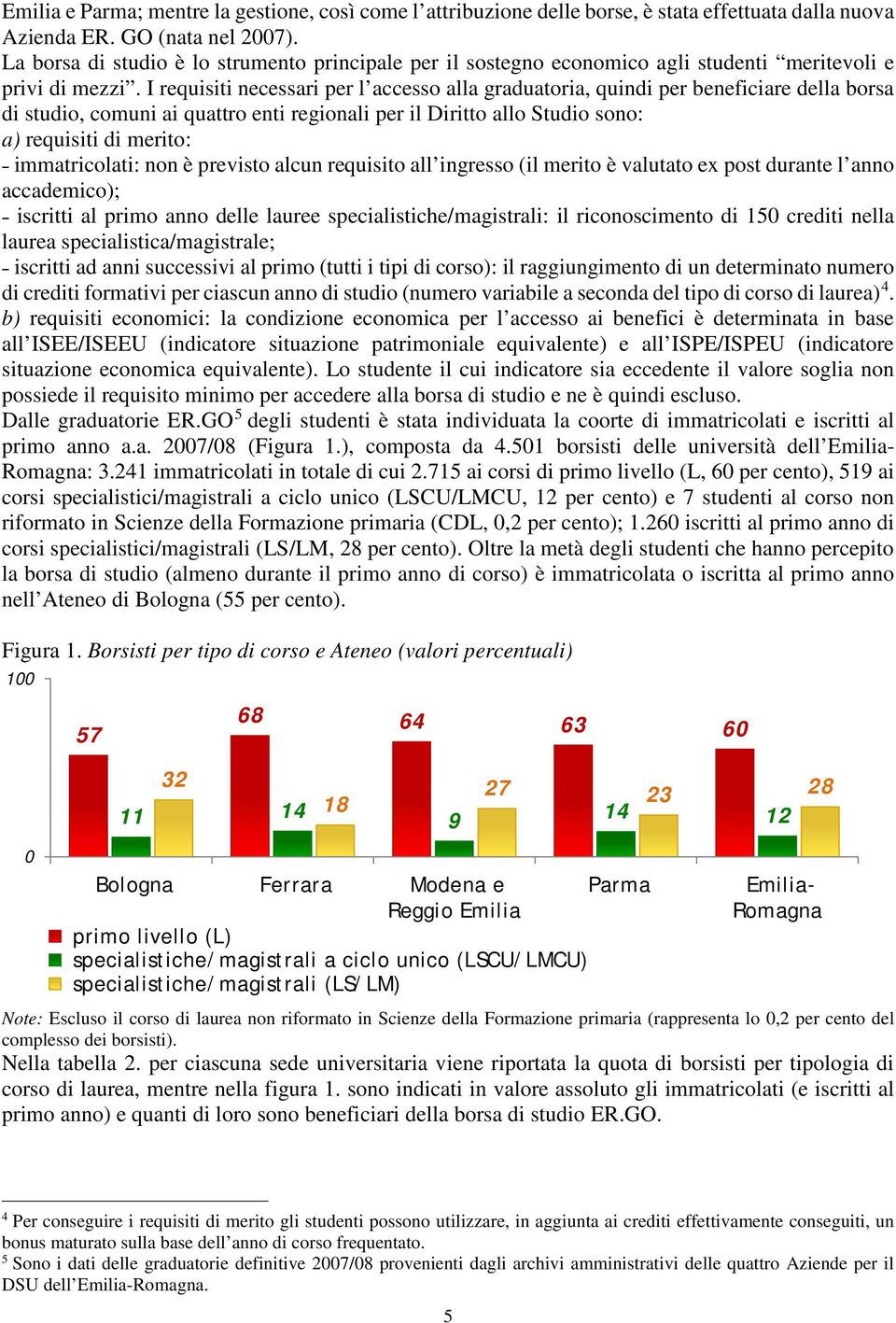 I requisiti necessari per l accesso alla graduatoria, quindi per beneficiare della borsa di studio, comuni ai quattro enti regionali per il Diritto allo Studio sono: a) requisiti di merito: