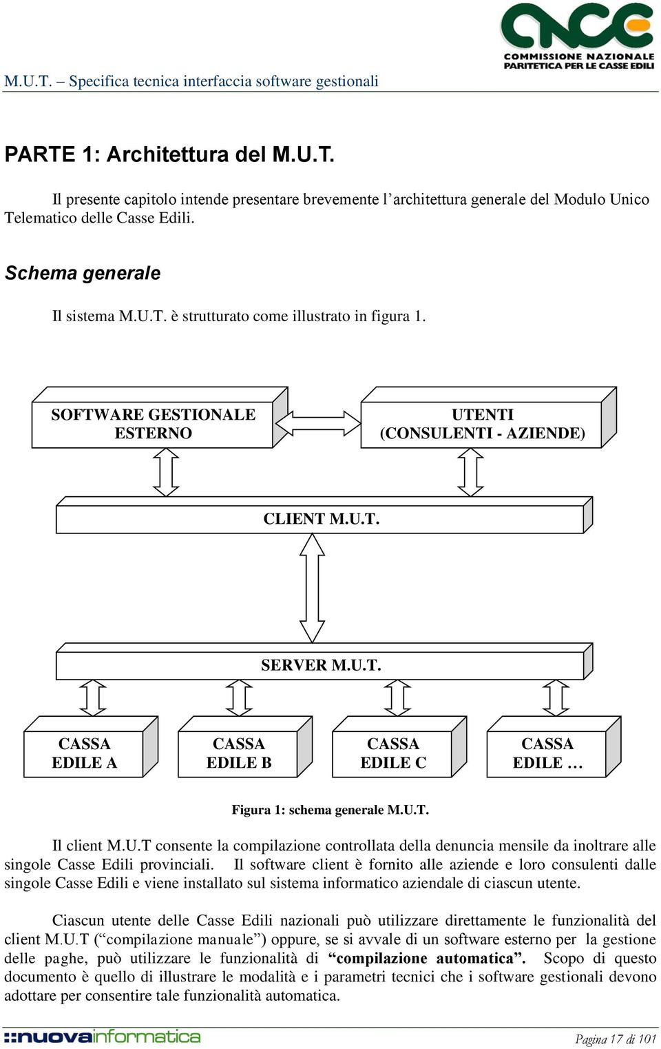 Il software client è fornito alle aziende e loro consulenti dalle singole Casse Edili e viene installato sul sistema informatico aziendale di ciascun utente.