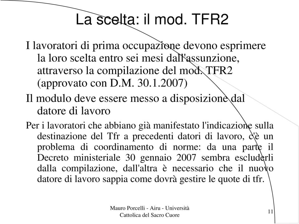 TFR2 (approvato con D.M. 30.1.