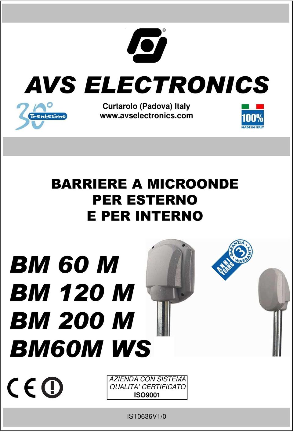 com BARRIERE A MICRODE PER ESTERNO E PER INTERNO