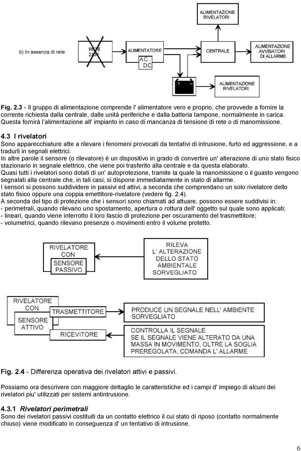 carica. Questa fornirà l alimentazione all' impianto in caso di mancanza di tensione di rete o di manomissione. 4.