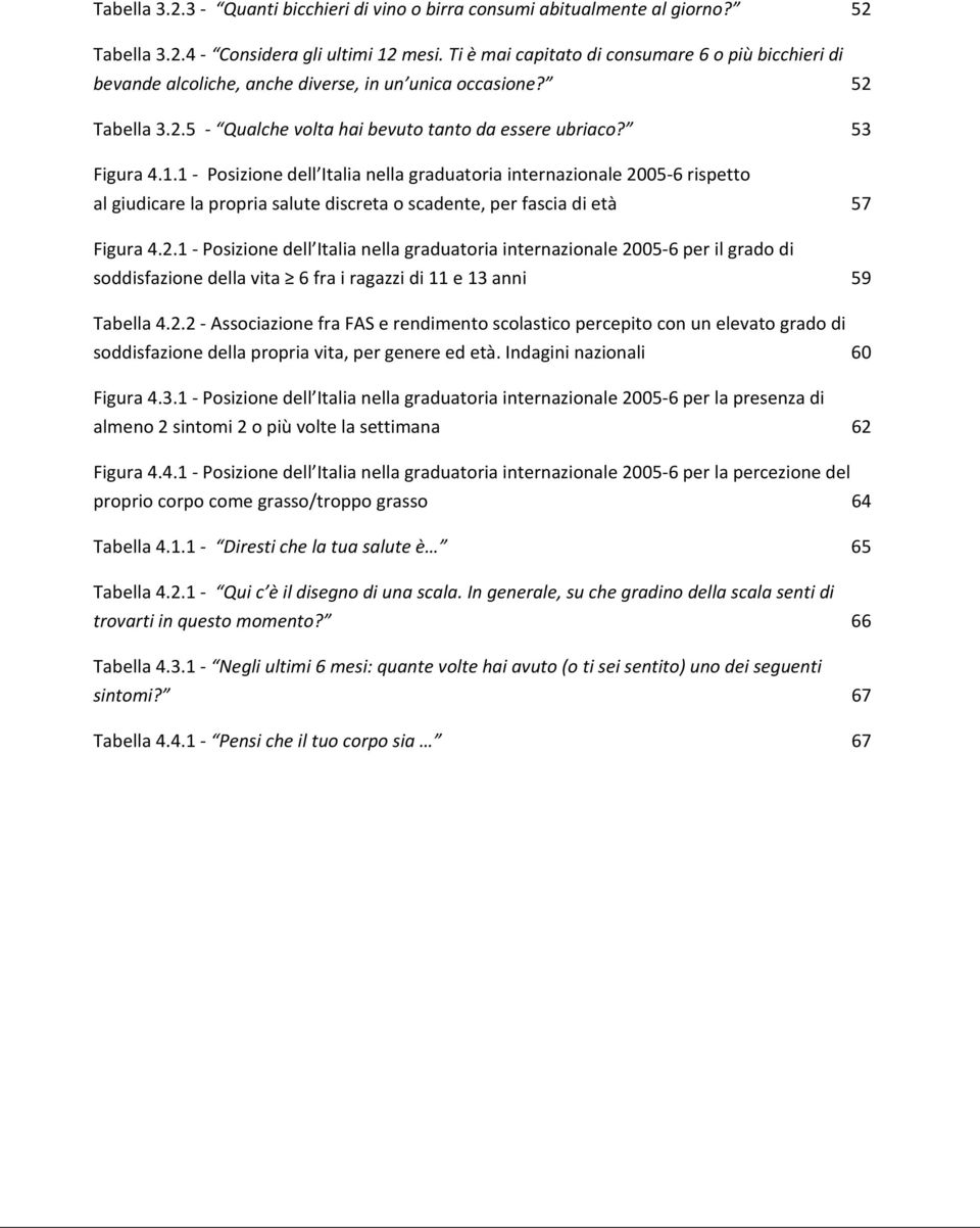 1 - Posizione dell Italia nella graduatoria internazionale 20