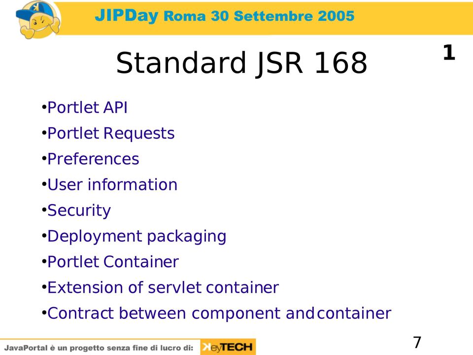 packaging Portlet Container Extension of servlet