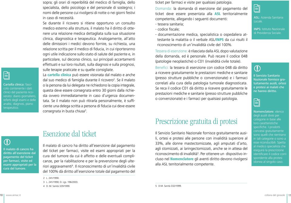 sopra; gli orari di reperibilità del medico di famiglia, dello specialista, dello psicologo e del personale di sostegno; i nomi delle persone cui rivolgersi di notte o nei giorni festivi in caso di