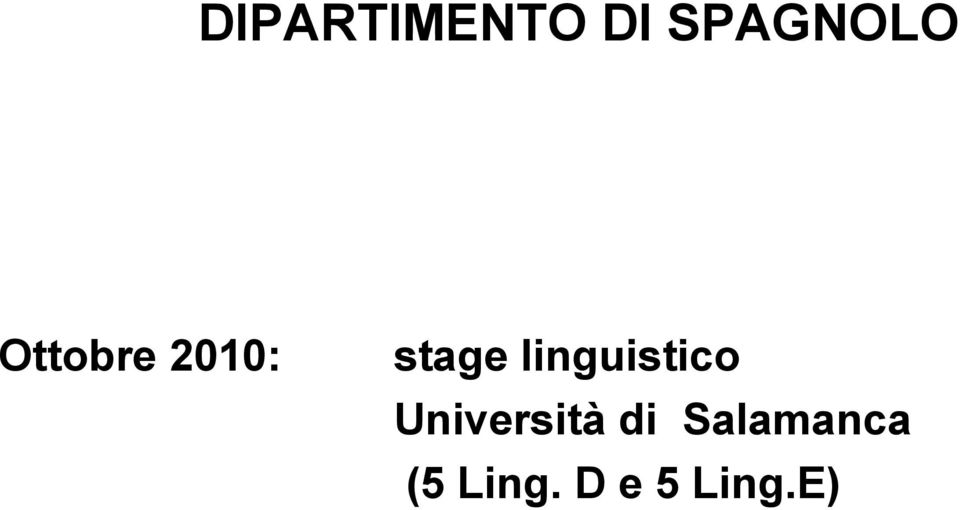 linguistico Università di