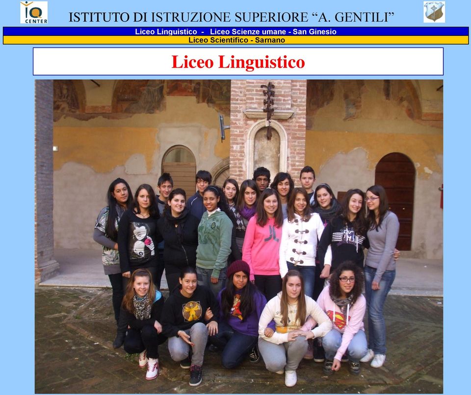 Scienze umane - San Ginesio Liceo