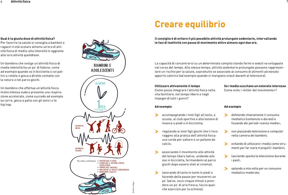 Il consiglio è di evitare il più possibile attività prolungate sedentarie, intervallando le fasi di inattività con pause di movimento attivo almeno ogni due ore.