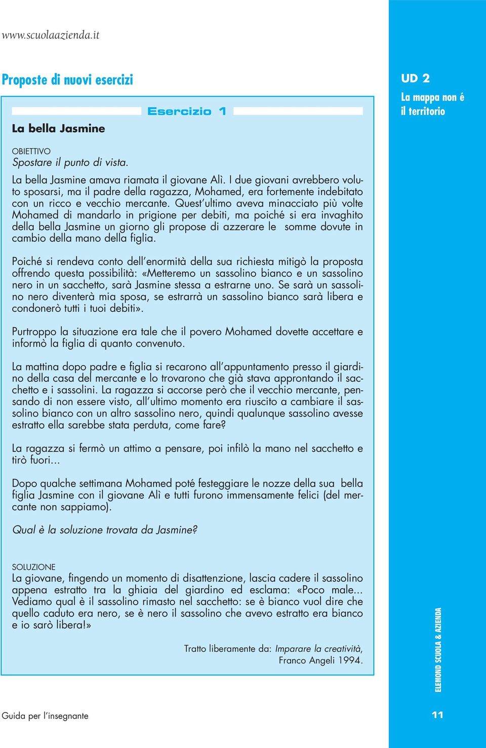 Quest ultimo aveva minacciato più volte Mohamed di mandarlo in prigione per debiti, ma poiché si era invaghito della bella Jasmine un giorno gli propose di azzerare le somme dovute in cambio della