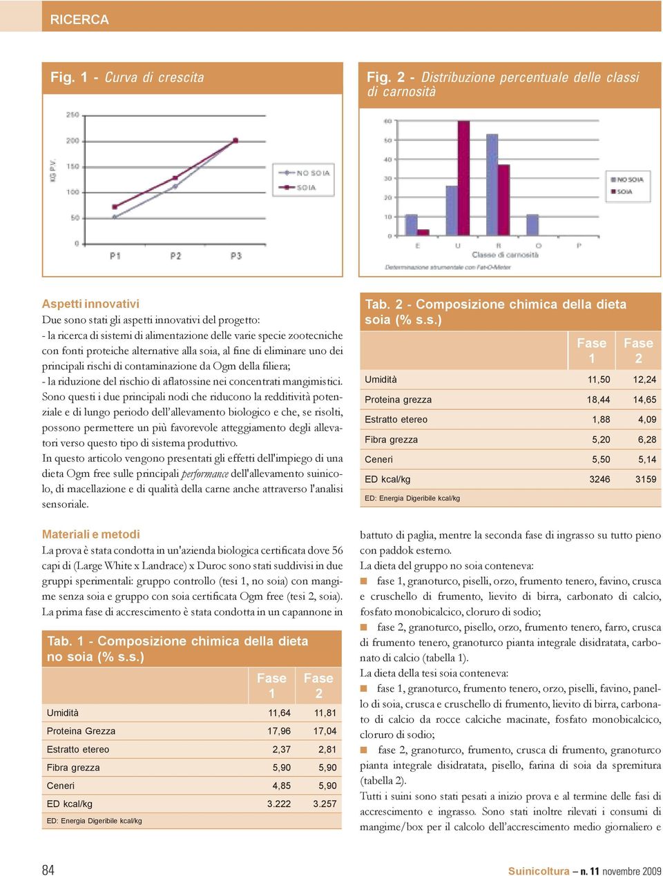 con fonti proteiche alternative alla soia, al fine di eliminare uno dei principali rischi di contaminazione da Ogm della filiera; - la riduzione del rischio di aflatossine nei concentrati