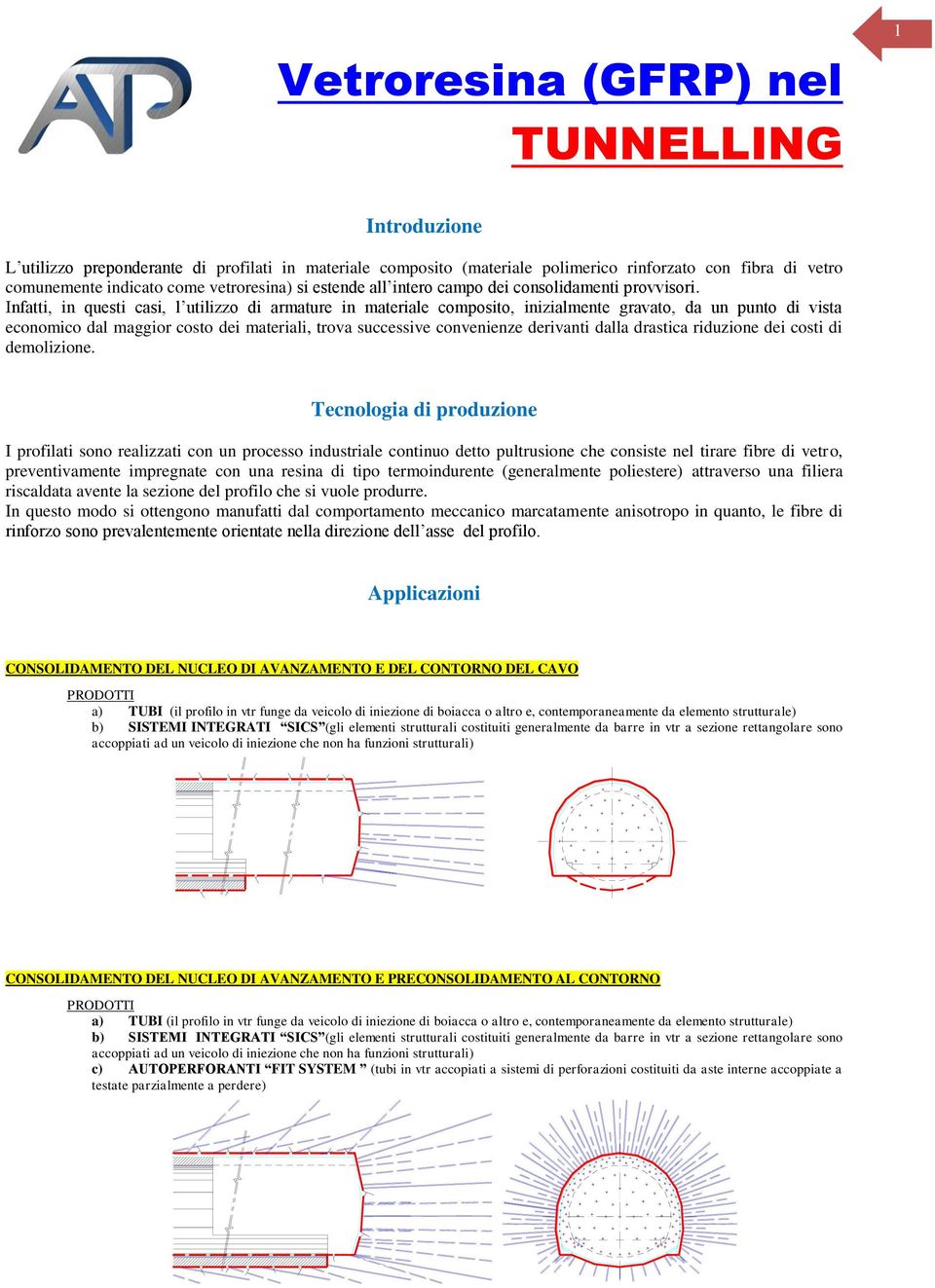 Infatti, in questi casi, l utilizzo di armature in materiale composito, inizialmente gravato, da un punto di vista economico dal maggior costo dei materiali, trova successive convenienze derivanti