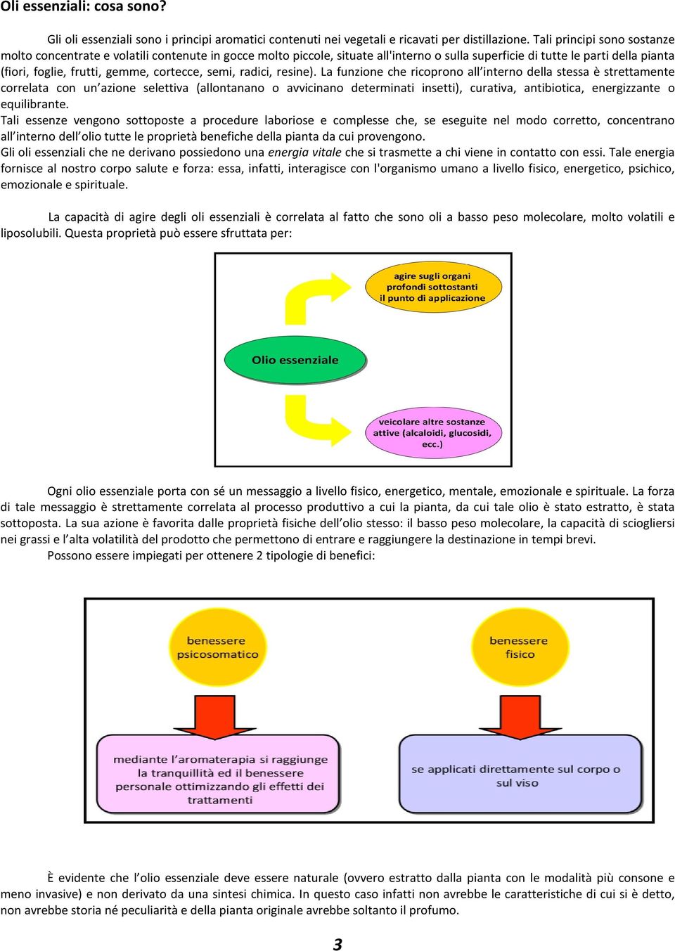 cortecce, semi, radici, resine).