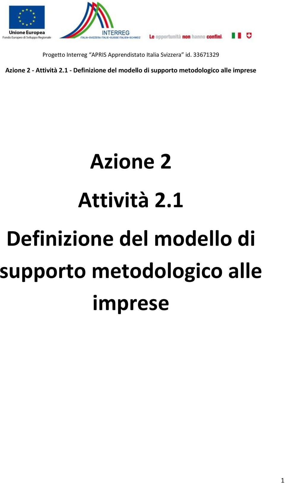 modello di supporto