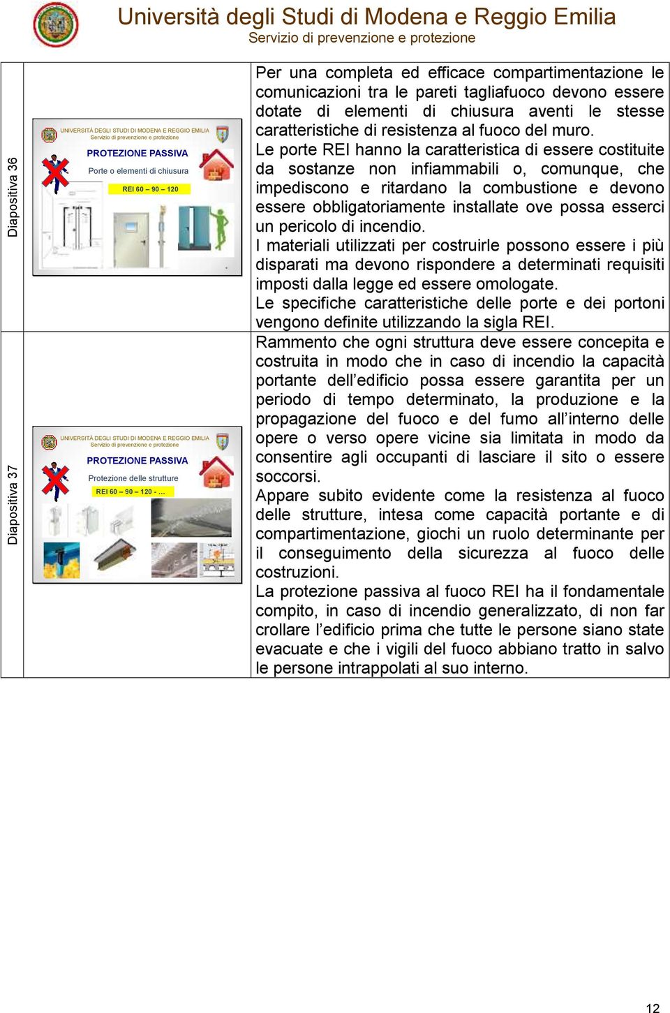 Le porte REI hanno la caratteristica di essere costituite da sostanze non infiammabili o, comunque, che impediscono e ritardano la combustione e devono essere obbligatoriamente installate ove possa