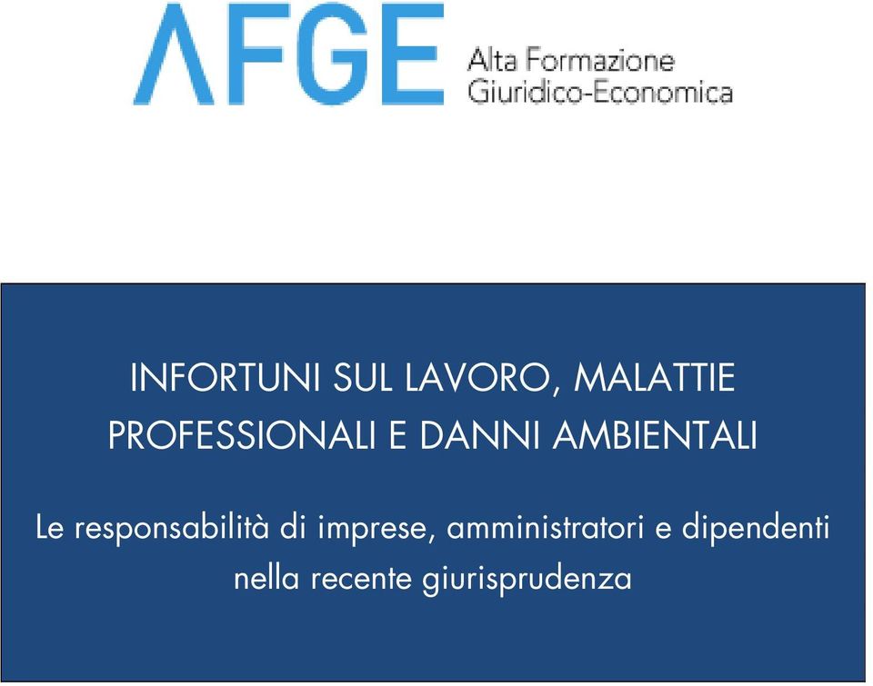 responsabilità di imprese,