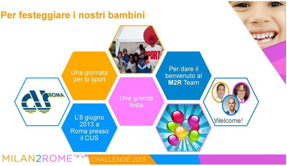 giornata per lo sport Una grande festa