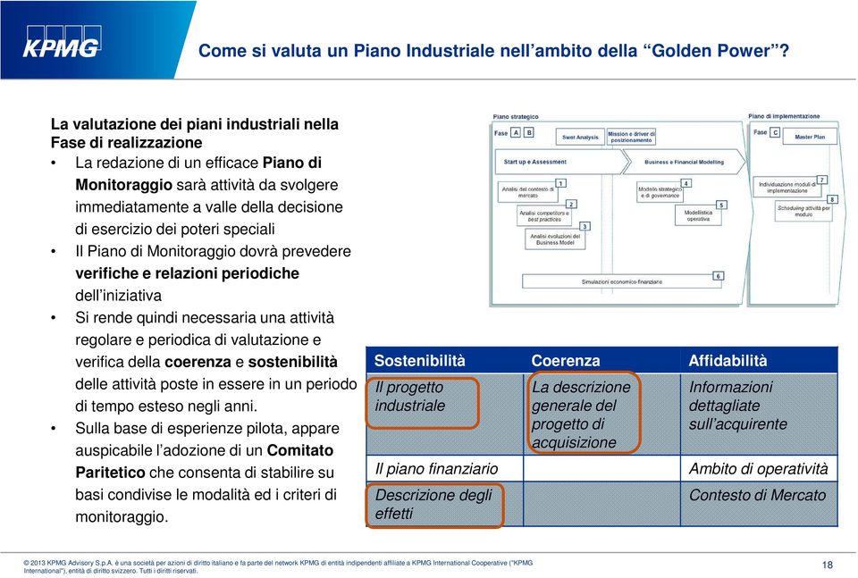 poteri speciali Il Piano di Monitoraggio dovrà prevedere verifiche e relazioni periodiche dell iniziativa Si rende quindi necessaria una attività regolare e periodica di valutazione e verifica della