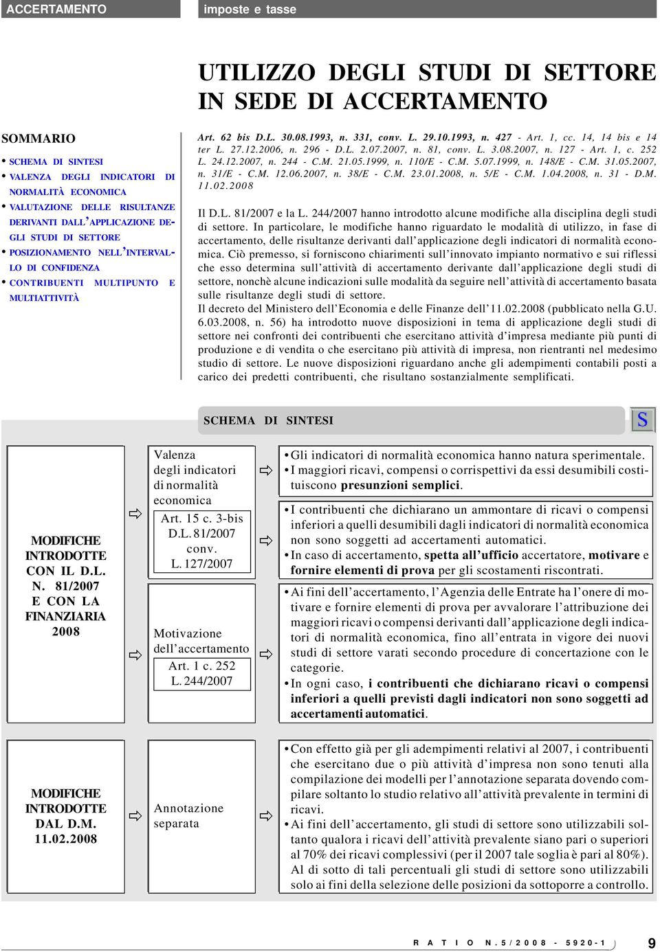 1, cc. 14, 14 bis e 14 ter L. 27.12.2006, n. 296 - D.L. 2.07.2007, n. 81, conv. L. 3.08.2007, n. 127 - Art. 1, c. 252 L. 24.12.2007, n. 244 - C.M. 21.05.1999, n. 110/E - C.M. 5.07.1999, n. 148/E - C.