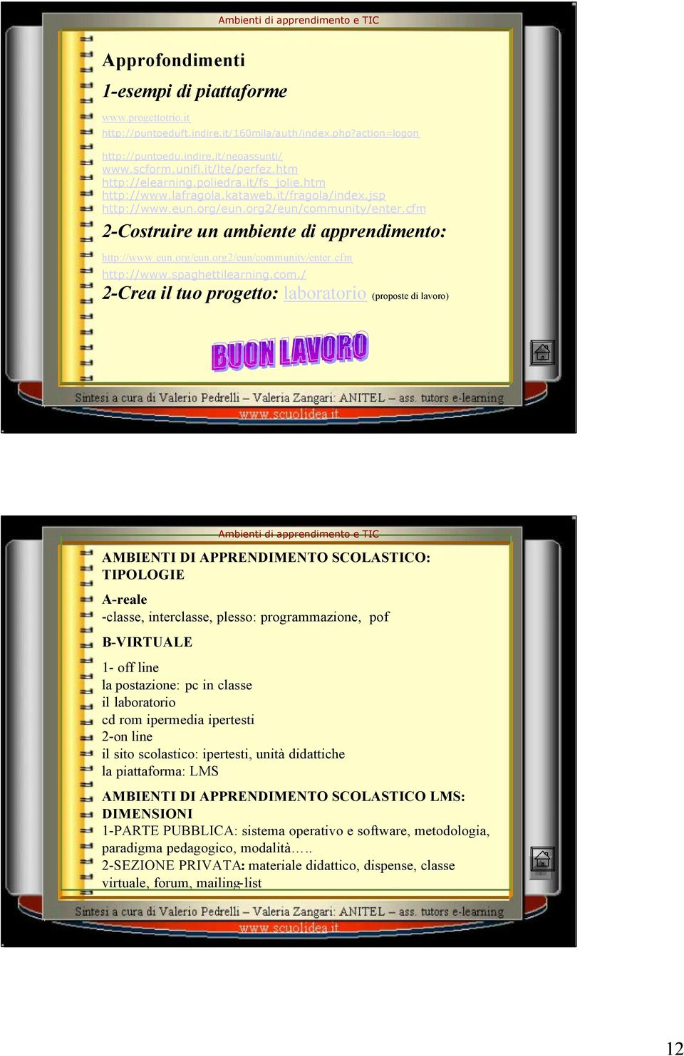 cfm 2-Costruire un ambiente di apprendimento: http://www.eun.org/eun.org2/eun/comm