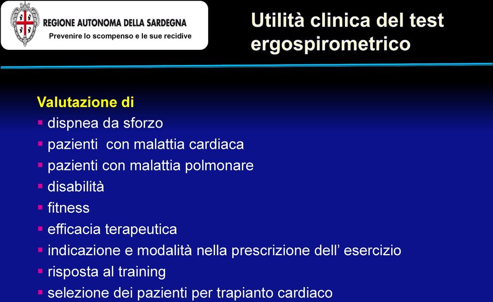 fitness efficacia terapeutica indicazione e modalità nella prescrizione