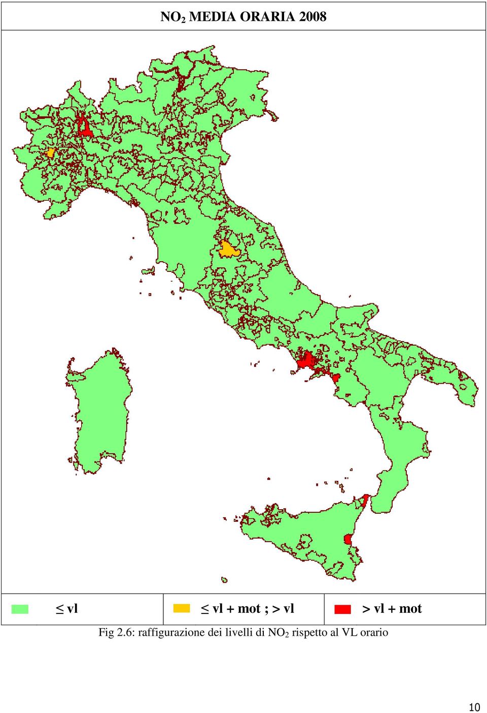 6: raffigurazione dei livelli