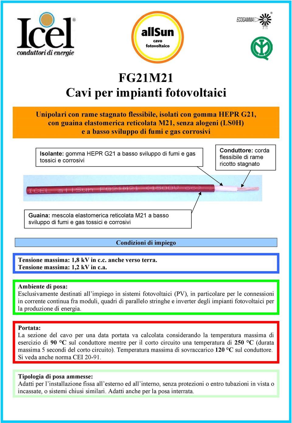 sviluppo di fumi e gas