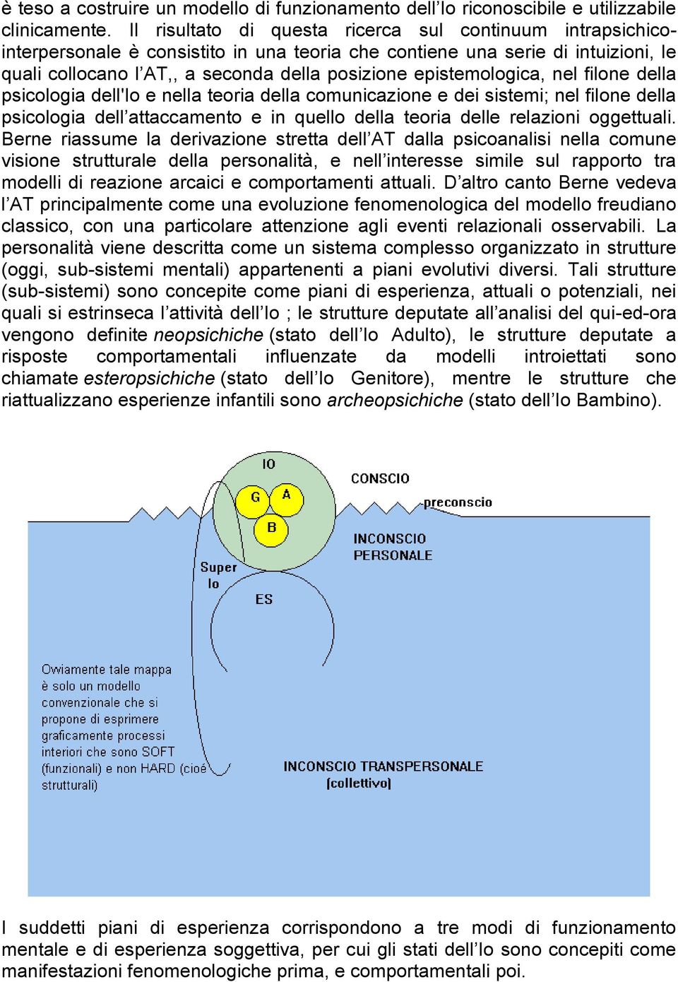 epistemologica, nel filone della psicologia dell'io e nella teoria della comunicazione e dei sistemi; nel filone della psicologia dell attaccamento e in quello della teoria delle relazioni oggettuali.