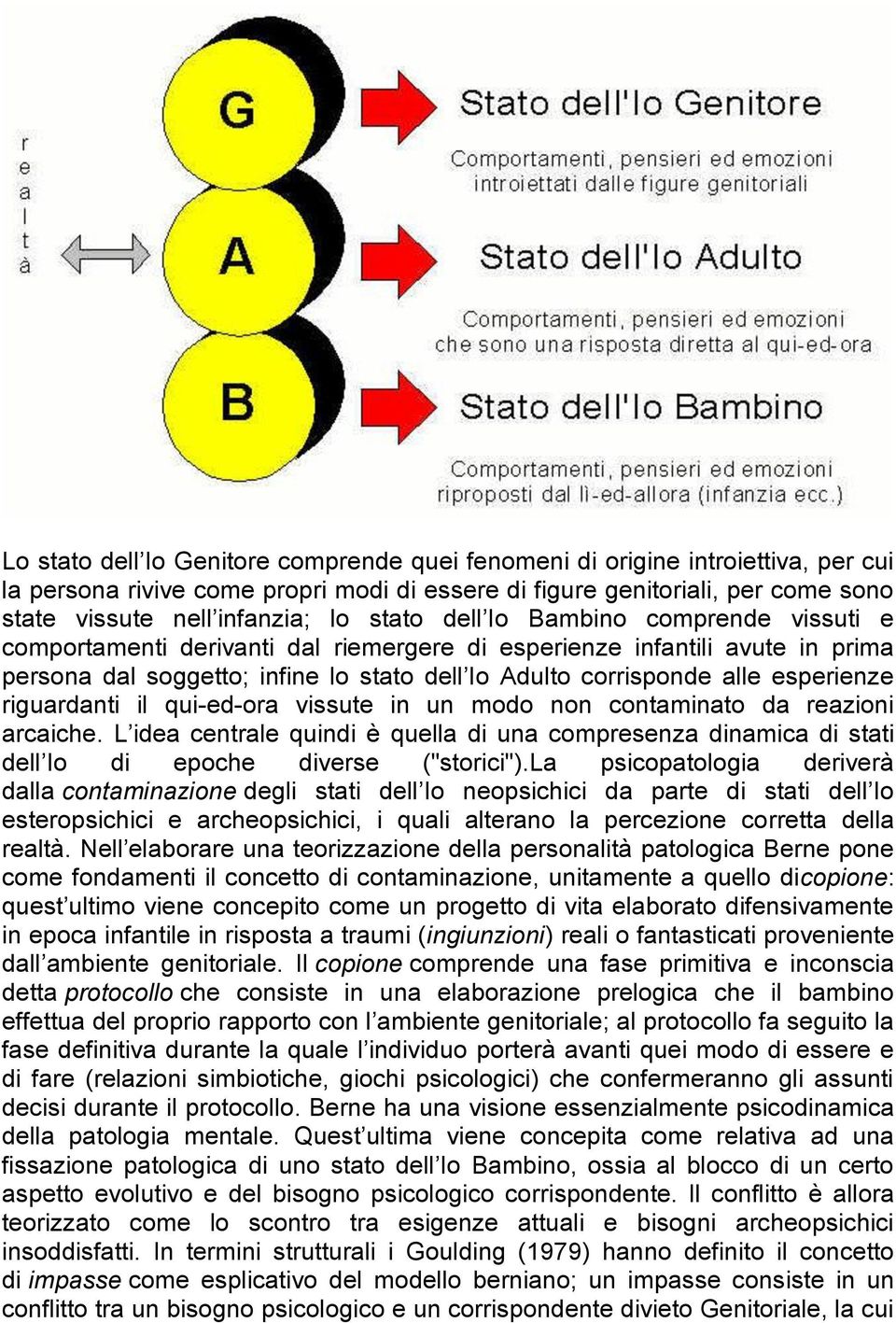 esperienze riguardanti il qui-ed-ora vissute in un modo non contaminato da reazioni arcaiche.