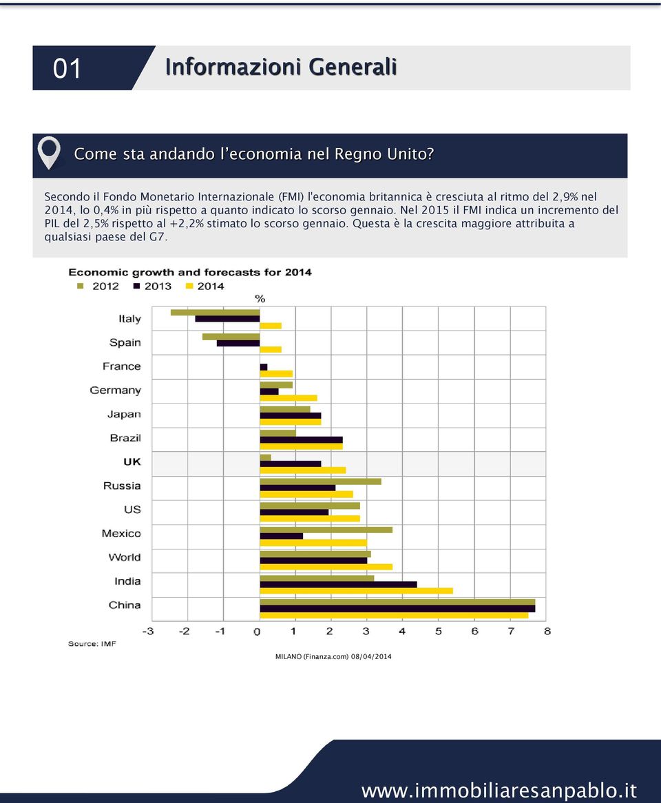 lo 0,4% in più rispetto a quanto indicato lo scorso gennaio.