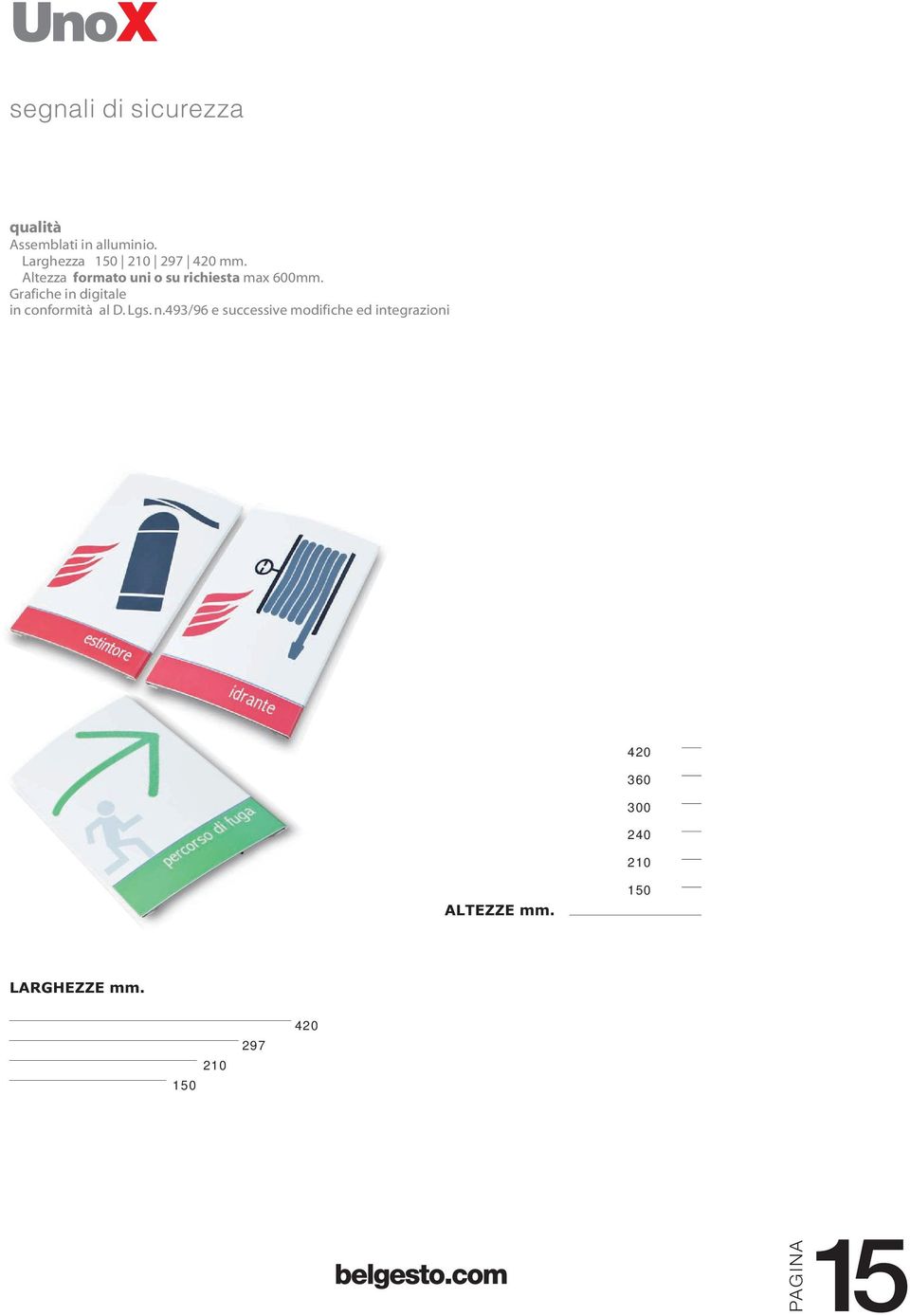 Grafiche in digitale in conformità al D. Lgs. n.