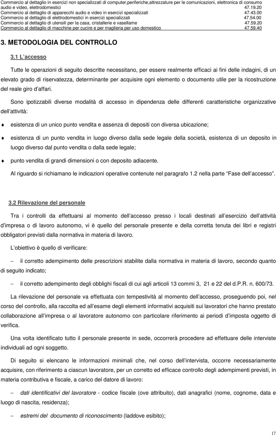 documento utile per la ricostruzione del reale giro d affari.