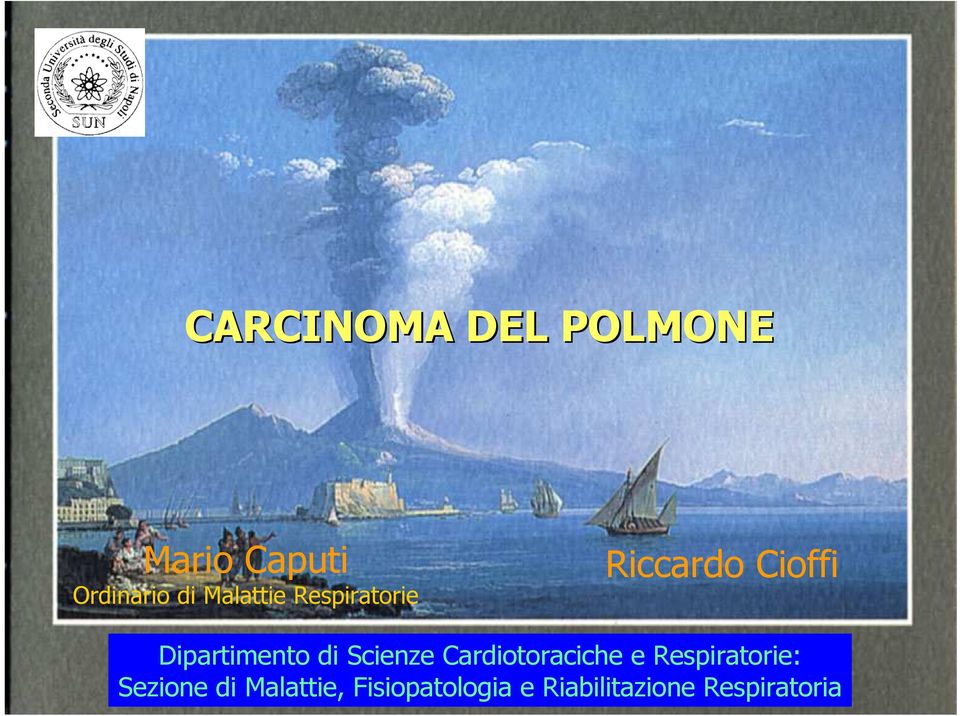 Scienze Cardiotoraciche e Respiratorie: