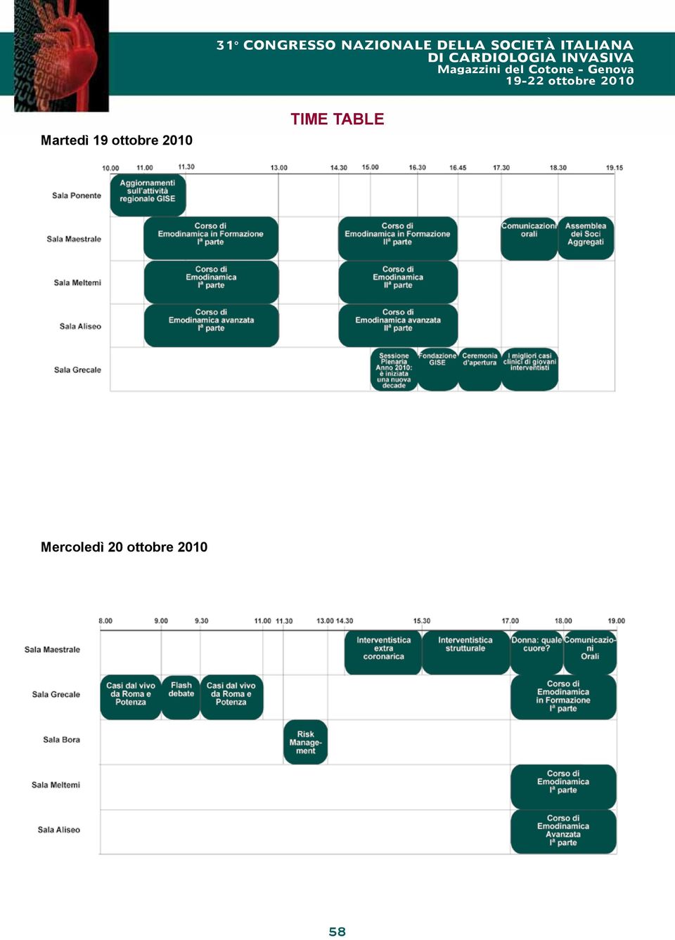 TIME TABLE