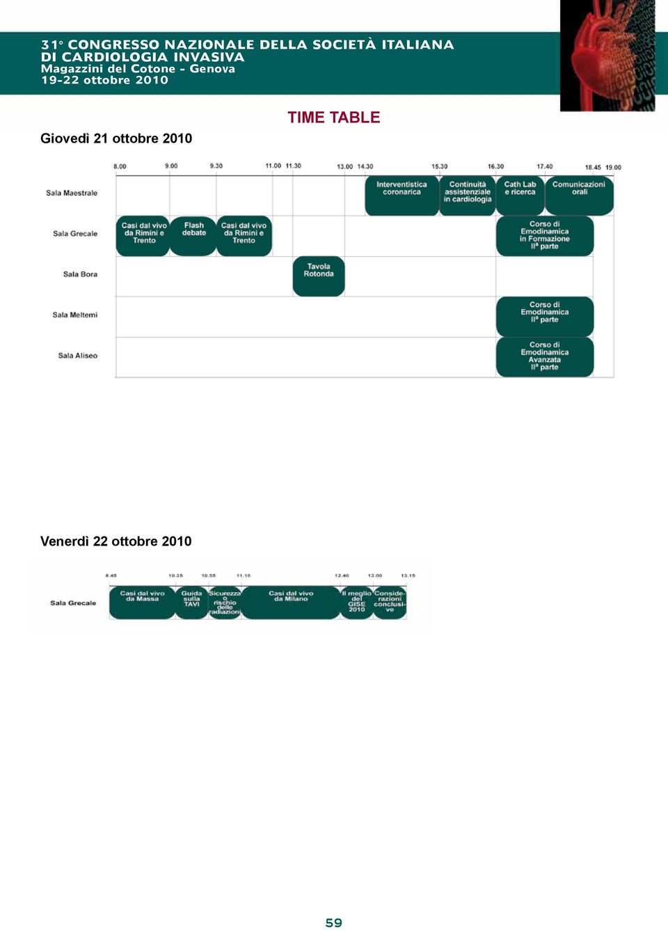 TIME TABLE