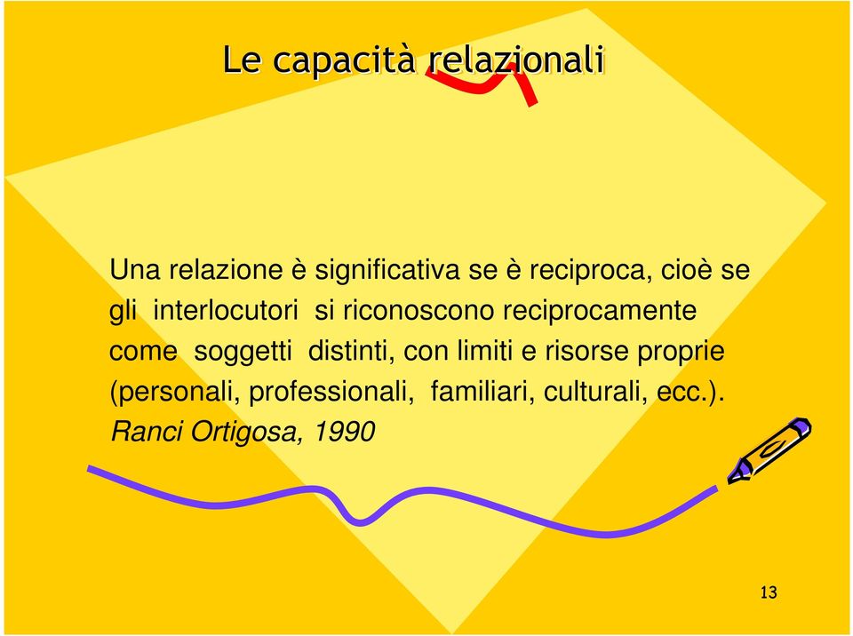 distinti, con limiti e risorse proprie (personali,