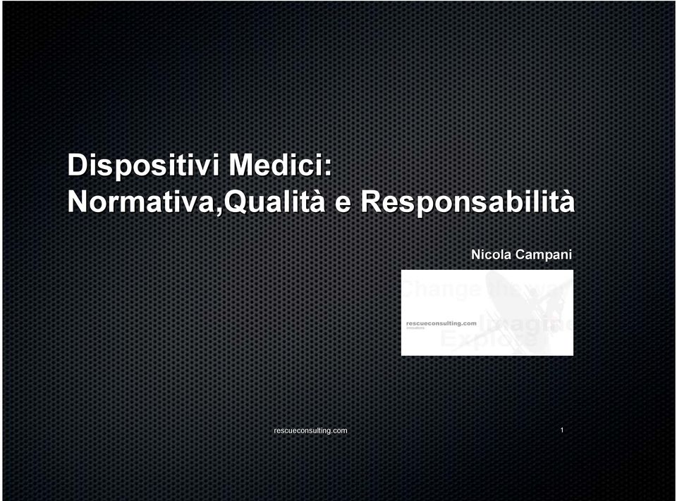 Responsabilità Nicola