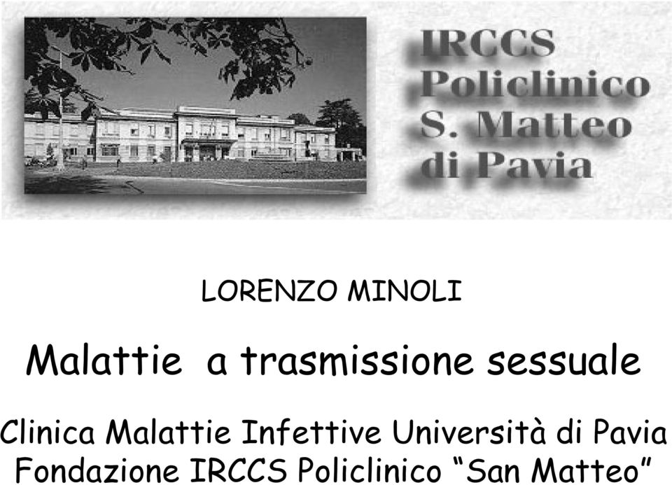 Malattie Infettive Università di