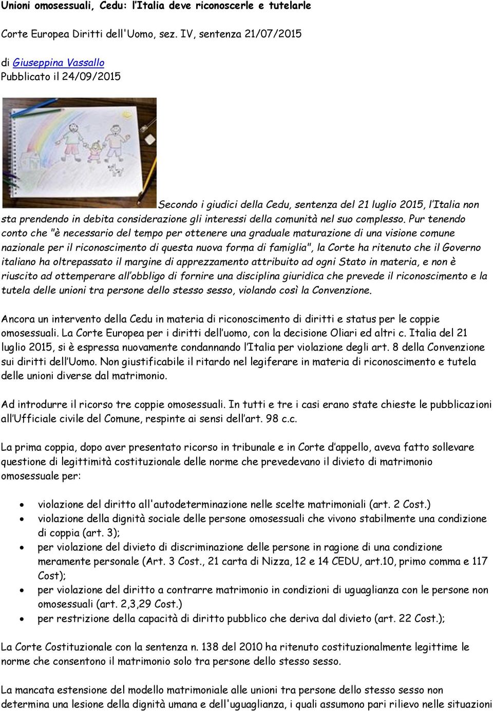 della comunità nel suo complesso.