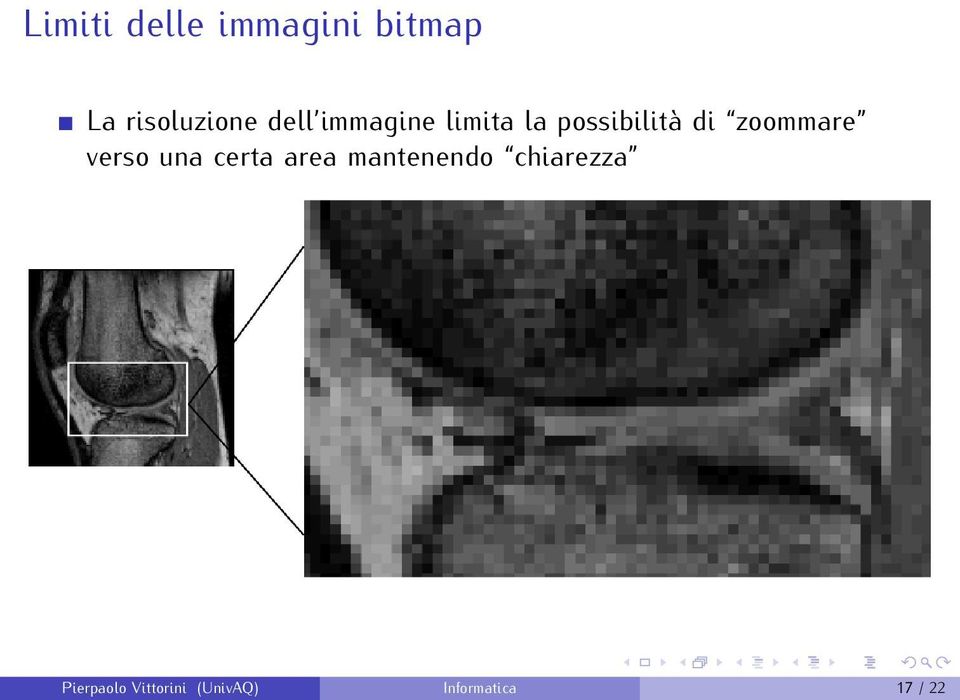 zoommare verso una certa area mantenendo