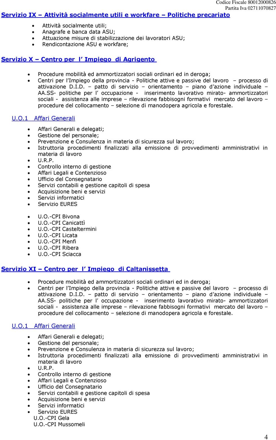 lavoro processo di attivazione D.I.D. patto di servizio orientamento piano d azione individuale AA.