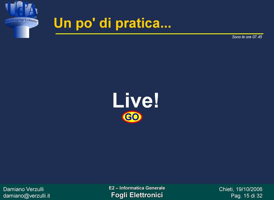 .. Live!