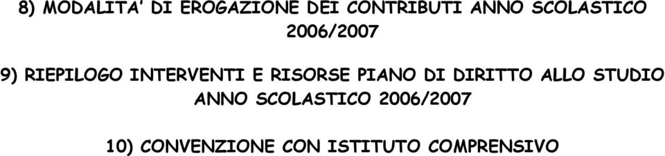 RISORSE PIANO DI DIRITTO ALLO STUDIO ANNO
