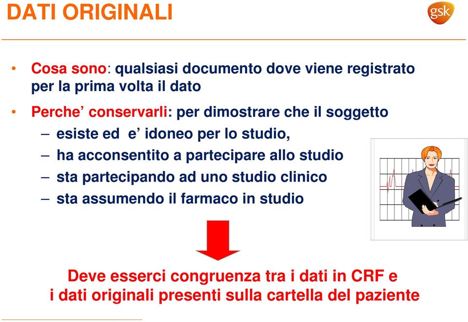 acconsentito a partecipare allo studio sta partecipando ad uno studio clinico sta assumendo il