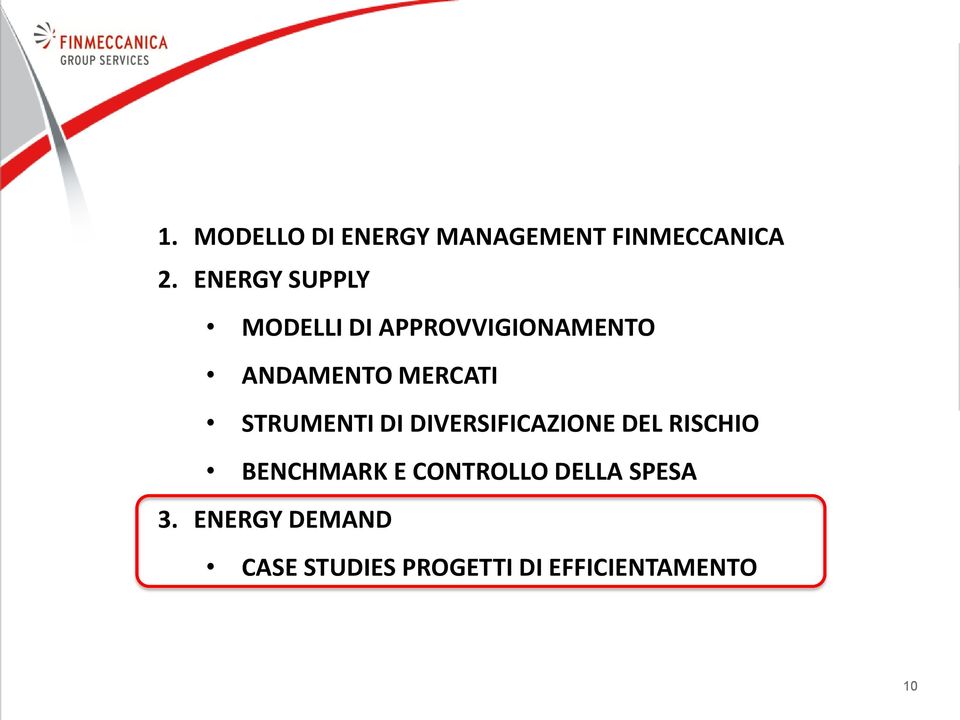 STRUMENTI DI DIVERSIFICAZIONE DEL RISCHIO BENCHMARK E