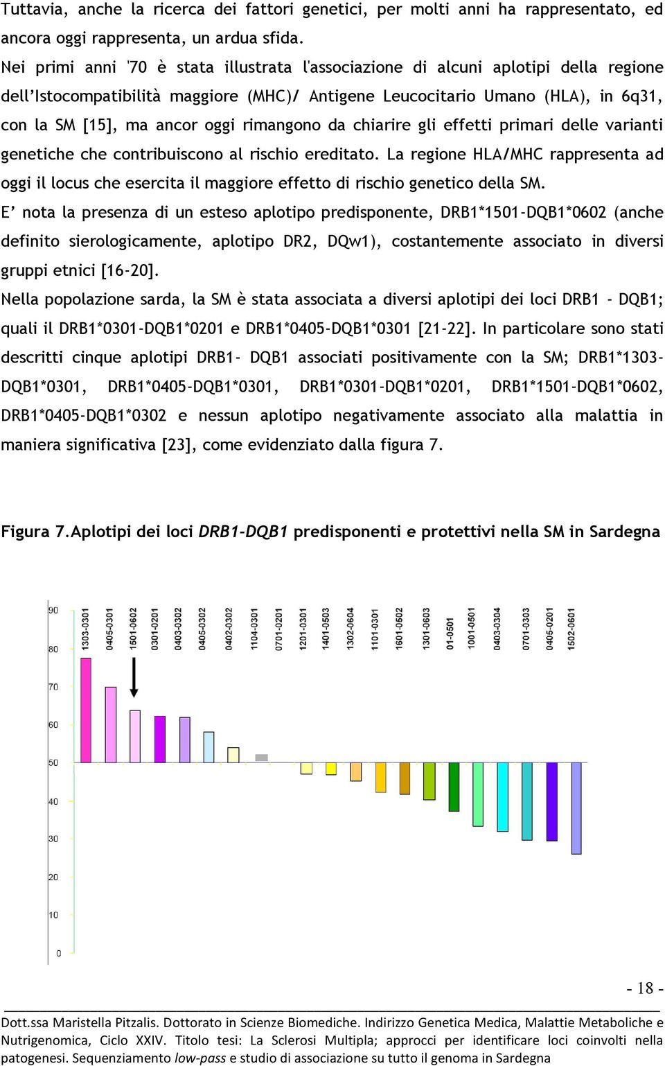 rimangono da chiarire gli effetti primari delle varianti genetiche che contribuiscono al rischio ereditato.