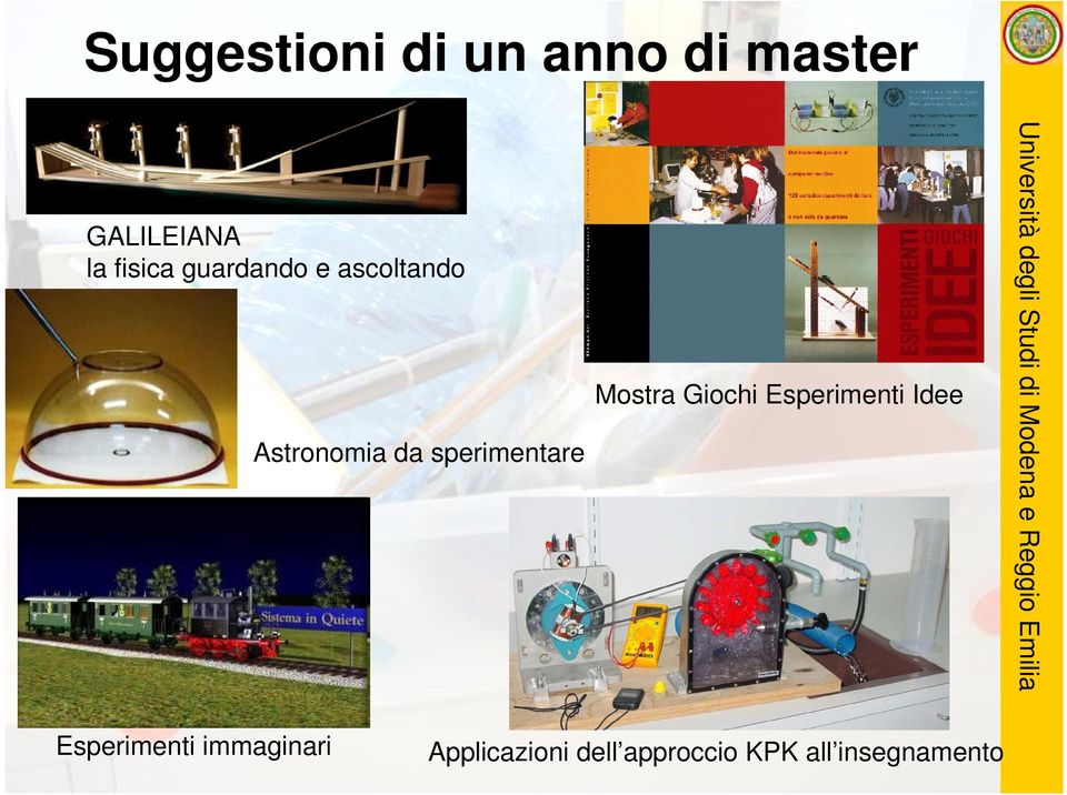 sperimentare Mostra Giochi Esperimenti Idee