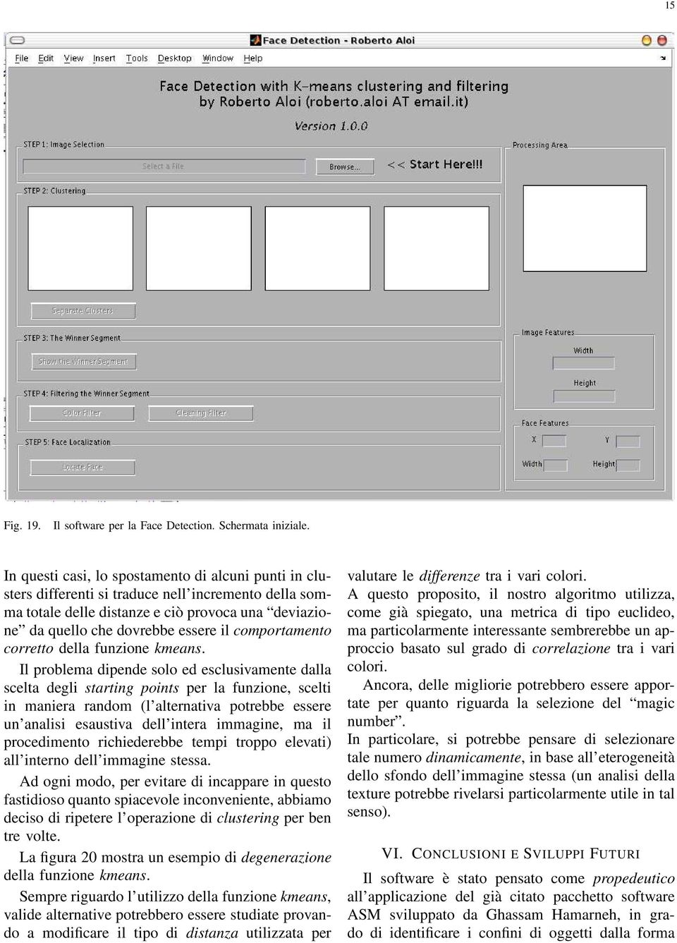 comportamento corretto della funzione kmeans.