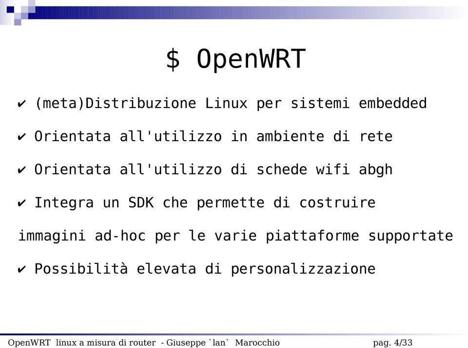 abgh Integra un SDK che permette di costruire immagini ad-hoc per le