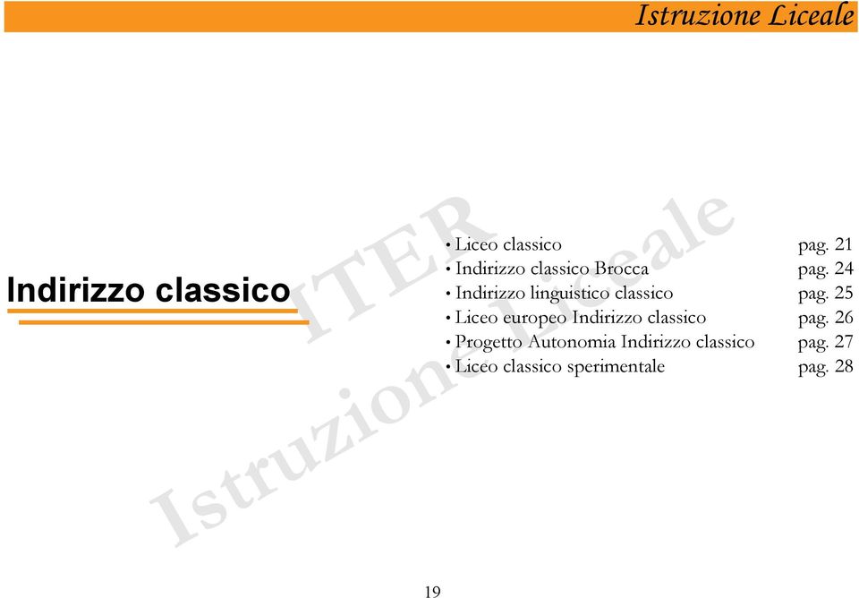 24 Indirizzo linguistico classico pag.