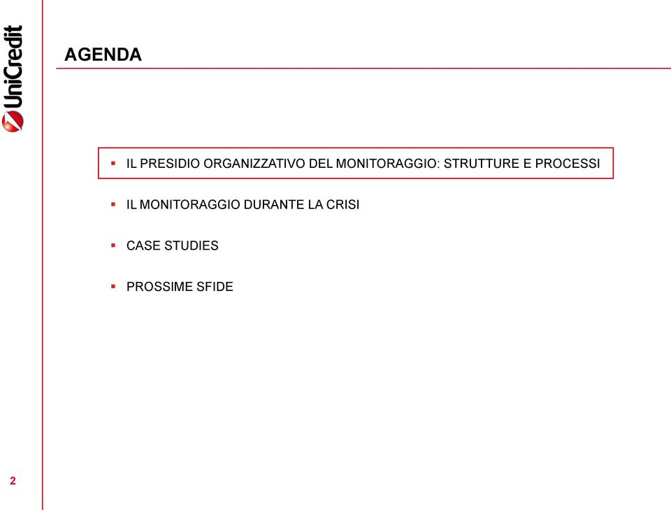 PROCESSI IL MONITORAGGIO DURANTE